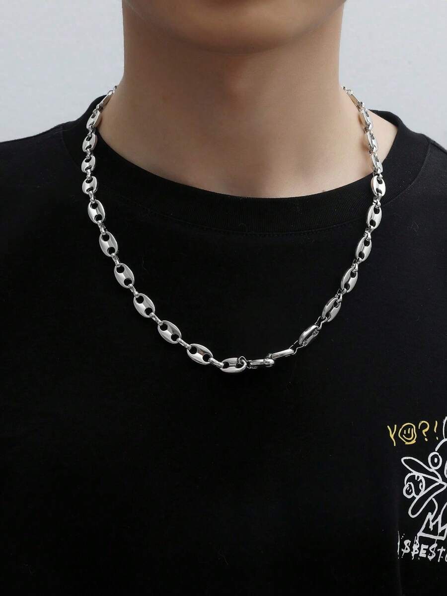 1 Miếng Nam Hạt cà phê Vòng cổ mặt dây chuyền - Vàng - Xem 1