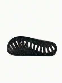 Sandalias Planas De Dibujos Animados Lindos Antideslizantes Huecas De Mujer, Zapatillas De Masaje Estilo Coreano Para Hombres Para Ducha Interior De Hogar, Secado Rápido, Prevención De Olores, Prevención De Fugas De Agua, Sandalias De Verano Para Parejas De Familias De Playa. [tamaño Pequeño, Por Favor, Pida Una Talla Más]