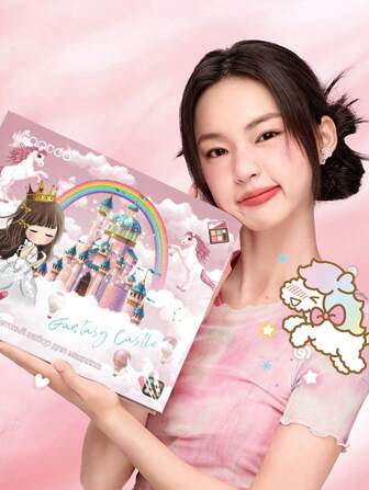 Juguete de maquillaje de belleza, juego de cosméticos de moda y set de estilo DIY, set de maquillaje de moda. Juguetes para niñas. Los productos están diseñados para ser seguros e inofensivos, el maquillaje talla grande especial para niños. Un buen regalo para niños. Maquillaje dulce. Material., Juego de maquillaje para niños, maquillaje para niños, set de maquillaje para niños