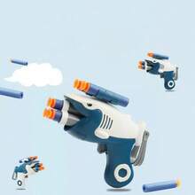 1入組卡通手槍發射eva泡沫子彈模型玩具禮物 - 藍色 - 查看 4