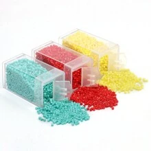1000/3000pcs/Box 2mm Colorful Cylinder Shape Czech Glass Seed Beads Loose Spacer Beads For Jewelry Making DIY Handmade Bracelet Necklace Accessories