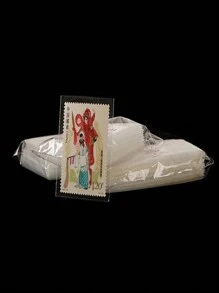 100入組/袋各種尺寸8線opp透明收納袋,防塵和防老化,適合收藏家收藏郵票/身份證照片 - 無色 - 查看 3