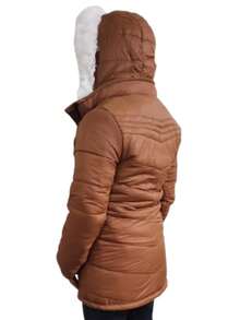Reversible Coat For Women - Camel - View 2
