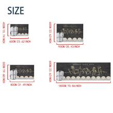 1pc Crystal Velvet Washable Fabric With Non-Slip Bottom, Dark Gray Simple Colored Tableware Patterned Easy Care Long Rug With Soft Touch And Water Absorption, Various Styles And Sizes Available For Multiple Kitchen And Dining Areas. - Dark Grey - View 2