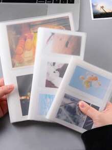 K-Pop Fotoalbum, Kartenalbum, Sammlungsalbum, kratzfeste transparente Abdeckung Notizbuch, Postkartenbuch, Poesiealbum, Erinnerungssammlung Schule wieder los, Schule wieder los, Schulmaterial