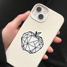 52pcs/Pack Geometric Patterns Graffiti Stickers,Guitar Skateboard Bottles Bumper Helmet Snowboard Laptop Phone Case Fridge Door Luggage Motorcycles Car DIY Doodle Stickers,Perfect Gifts - Multicolor - View 7