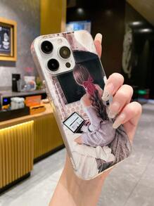 Etui na telefon z motywem dziewczęcym kompatybilne z iPhone15/15Plus/15Pro/15Promax