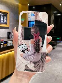 Etui na telefon z motywem dziewczęcym kompatybilne z iPhone15/15Plus/15Pro/15Promax
