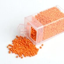 1000/3000pcs/Box 2mm Colorful Cylinder Shape Czech Glass Seed Beads Loose Spacer Beads For Jewelry Making DIY Handmade Bracelet Necklace Accessories