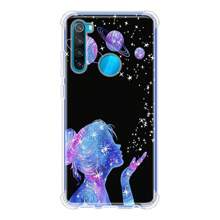 Capa Capinha De Celular Compatível com Xiaomi Redmi Note 8 Mi Personalizada Cor:1149 - Preto - Visão 1