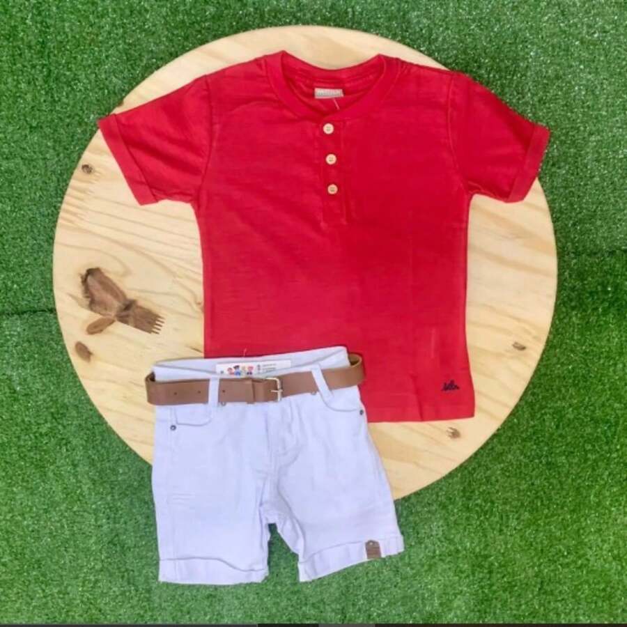 Tween Boys Sets - 紅色 - 查看 1