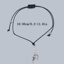 跳舞許願手繩愛舞蹈線許願手繩簡單的禮物許願手繩附有舞蹈者許願手繩 - dance 6 - 查看 8