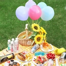 1pc Picnic Mat Waterproof & Thick Outdoor Camping Tent Mat For Picnic, Beach - Yellow - View 6