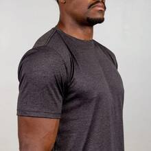 Men T-Shirt Co-Ords - 藏蓝色 - 查看 3