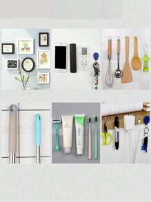 1捲,1/2/3/5米納米雙面膠帶,透明可重複使用膠帶,日常辦公用品,防水貼紙清潔廚房浴室膠帶和固定產品 - 無色 - 查看 4