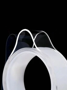 1捲,1/2/3/5米納米雙面膠帶,透明可重複使用膠帶,日常辦公用品,防水貼紙清潔廚房浴室膠帶和固定產品 - 無色 - 查看 8