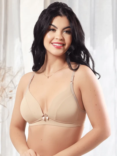 Sutiã com Bojo Soft sem Aro Confortável em Poliamida com Alça Regulável REF: 1069