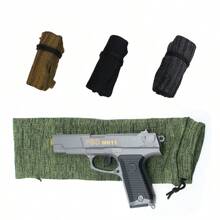 1pc Outdoor Knitted Gun Sock, Dust Cover Bag For Hunting Rifle/Shotgun Protection, Hunting Equipment