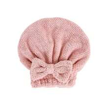 1個女士沐浴淋浴帽,超強吸水速乾,防毛躁適合長髮,加厚,隨機顏色 - 彩色 - 查看 7