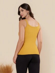 Women Tank Tops & Camis - Amarillo Mostaza - Ver 4