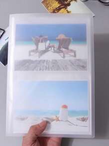 K-Pop Fotoalbum, Kartenalbum, Sammlungsalbum, kratzfeste transparente Abdeckung Notizbuch, Postkartenbuch, Poesiealbum, Erinnerungssammlung Schule wieder los, Schule wieder los, Schulmaterial