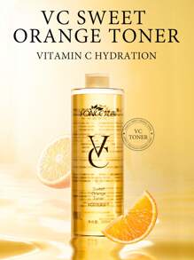 Fonce甜橙維他命c爽膚水 500ml/瓶 清新濃縮 保濕亮白緊緻毛孔 - 橘色 - 查看 1