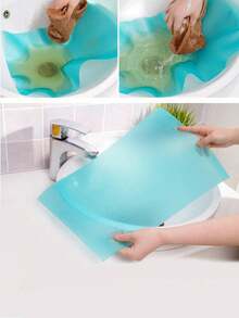 4入組/包隨機顏色廚房櫥櫃、冰箱可切割防滑墊 - 彩色 - 查看 4