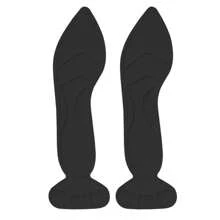Women's High Heels Sponge Shoe Insoles Heel Pads - Black - View 2