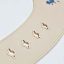 Em bé Phong cách ins In Không thấm nước Silicone mềm Cho Bé Ăn chất liệu Dễ thương Mẫu Trẻ em Cô gái Con trai Có thể điều chỉnh Trẻ em Bib - phong lan - Xem 8