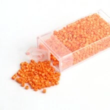 1000/3000pcs/Box 2mm Colorful Cylinder Shape Czech Glass Seed Beads Loose Spacer Beads For Jewelry Making DIY Handmade Bracelet Necklace Accessories