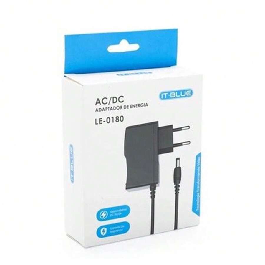 Adaptador Fonte De Energia Bivolt 5V/2A - Preto - Visão 1