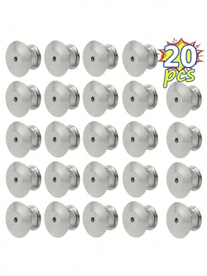 20 件锁扣配金银后针、胸针、珐琅翻领别针、珠宝探索组件