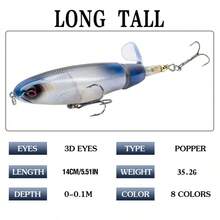 8PCS 35.2g/14cm Heavy Sinking Minnow VIB CrankBait SwimBait Lure Fishing Bait Set Fishing Spinner Bait Fishing Gear Buzz Lure - Multicolor - View 3