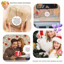 1 件“我选择你”装饰物，情人节礼物，周年纪念日婚礼生日礼物，送给妻子丈夫女朋友男朋友浪漫情人节甜蜜生日装饰物，送给你的另一半 - 白色 - 查看 6