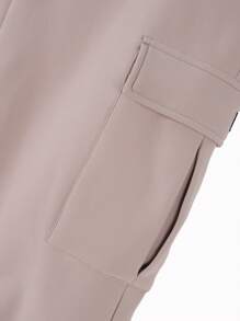 TECTOP Women Softshell Snow Pants Padded Lined 4 Pockets Windproof Waterproof Warm Suitable For Autumn Cold Winter Outdoor Sports - Dusty Pink - View 8