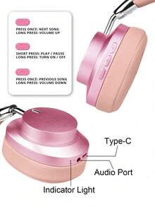 1 件黑色新款耳机，极具吸引力，全包耳，电子竞技游戏耳机，男女皆宜的最佳礼物 - 黑色 - 查看 8