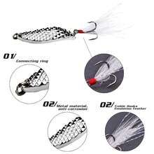 Sougayilang Fishing Lures Fishing Hooks Fishing Swivels Set Box For Carp Fishing Tackle Accessories Kit - Multicolor - View 5