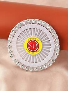Hijab Pins Lady Rhinestone Hijab Pin Women Brooch