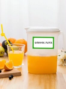 1捲彩色空白手寫貼紙,防水貼標籤貼紙,diy分類標記,適用於罐子和瓶子 - 彩色 - 查看 2