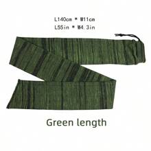 1pc Outdoor Knitted Gun Sock, Dust Cover Bag For Hunting Rifle/Shotgun Protection, Hunting Equipment