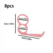 8pcs/Pack 2g Phone Ring Stand With Hook, Multifunctional & Minimalist & Portable Anti-Drop Phone Stand - Multicolor - View 7