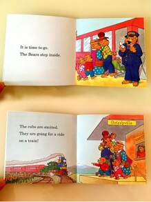 1 Set Of 12 Books: Berenstain Bears / I Can Read Phonics 1st Grades (12 Books) / First English Palms Children'S Books, English Picture Books About Nature, Suitable For Children'S Reading And Teaching Enlightenment /12 Children'S Story Books + Indoor Picture Books - Beibei Bear 12 Books - View 6