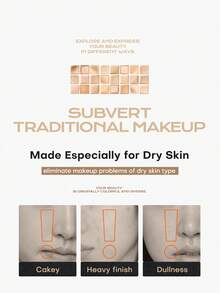 MISTINE 1入組26g帶自然光澤感的氣墊粉底，保濕滋養適合乾性皮膚中等遮瑕 - LF110 - 查看 8