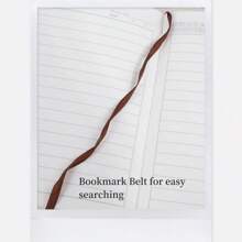 1台a5簡單磁扣垂直線筆記本,附有中英文雙語功能介紹頁,16cm的測量尺,方便測量,有線寫作頁,方便書寫。 - 黑色 - 查看 7