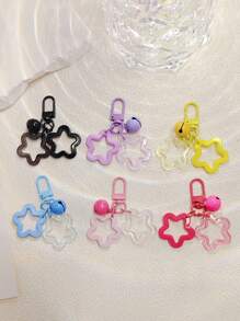 1 Miếng Y2K Yếu tố Hình ngôi sao Móc chìa khóa Hoặc Vật rủ xuống , Thích hợp Cho Ngày Lễ Tình Nhân Qủa tặng Hoặc Sử dụng hàng ngày - Nhiều màu - Xem 2