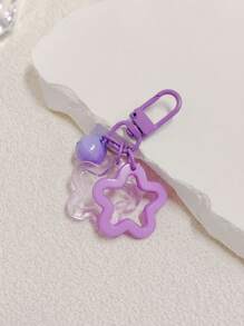 1 Miếng Y2K Yếu tố Hình ngôi sao Móc chìa khóa Hoặc Vật rủ xuống , Thích hợp Cho Ngày Lễ Tình Nhân Qủa tặng Hoặc Sử dụng hàng ngày - Nhiều màu - Xem 8