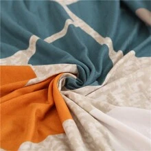 1pc Elastic Sofa Bed Cover Without Armrests, Folding Sofa Bed Cover, Modern Home Decor, All-Inclusive Sofa Cover, Four Seasons For Living Room - Multicolor - View 10