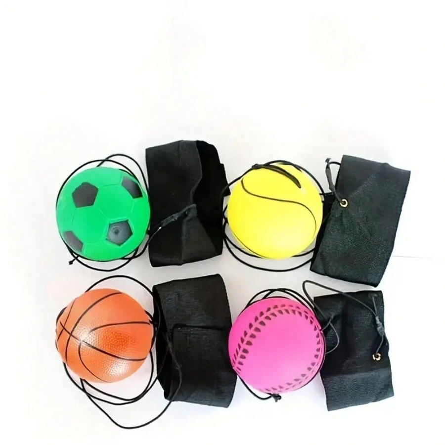 1入組橡膠彈跳球玩具,適用於籃球、網球、足球、戶外遊戲和教育,是生日和聖誕禮物的絕佳選擇 - 綠色 - 查看 1