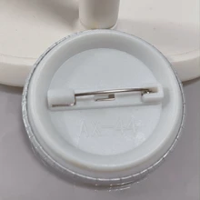 44MM 1.7Inch Pins DIY Snap-in Thủ công - màu đen - Xem 3