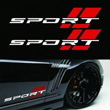 15 Cale 1 para Nowość Sport Logo Samochód , Ciężarówa Fender Naklejka , Tylny bagażnik Emblemat Kalkomania Dla Samochód Dekoracje